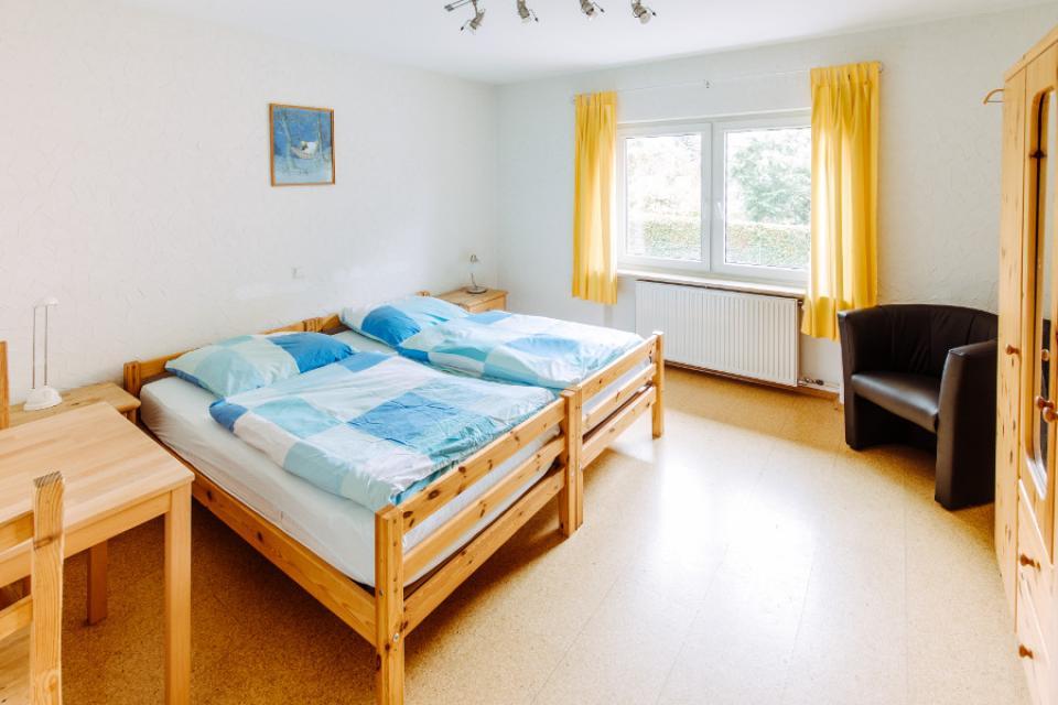 Gerold Baier Schlafzimmer Doppelbett