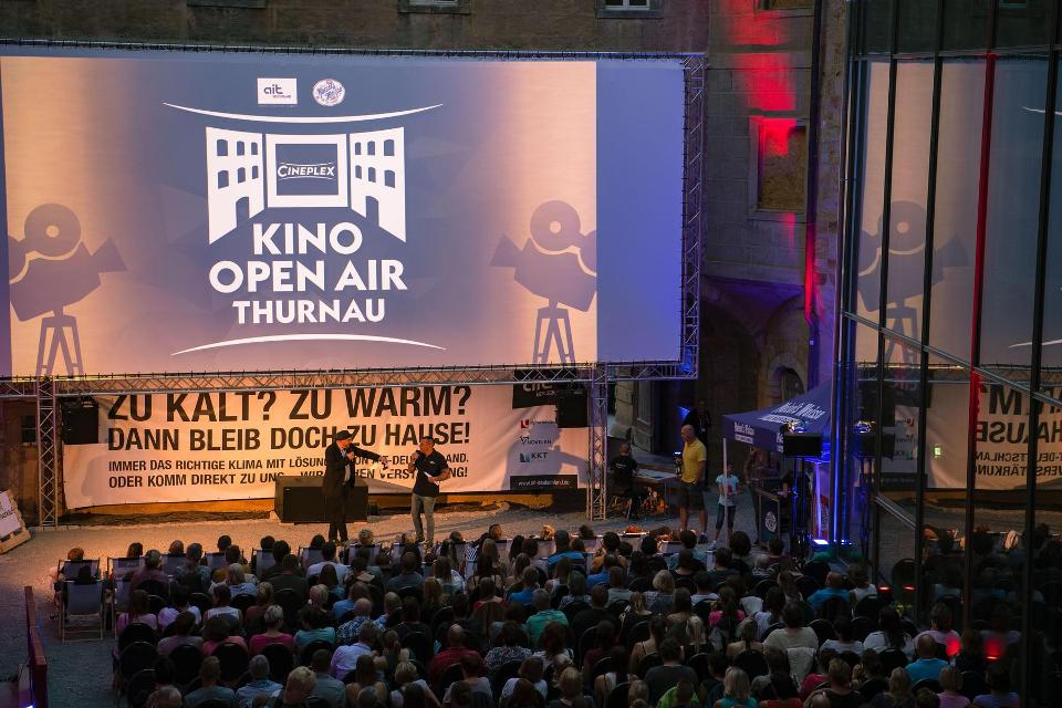 Thurnauer Schlossflimmern - Open Air Kino vom 18. bis 28. August 2022 im Unteren Schlosshof