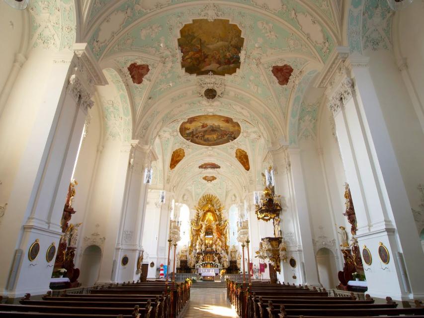 Basilika Gößweinstein Innenansicht