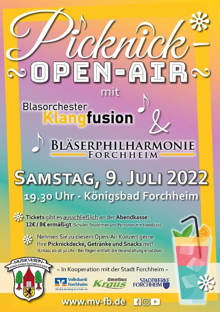 Die Bläserphilharmonie Forchheim lädt zusammen mit dem Blasorchester Klangfusion zum stimmungsvollen Sommerabend