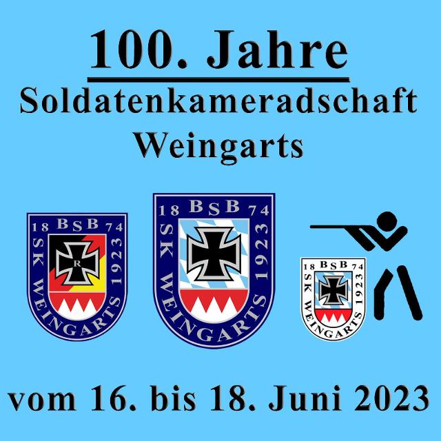 Vereinsjubiläum im großen Festzelt vom 16. bis 18. Juni 2023