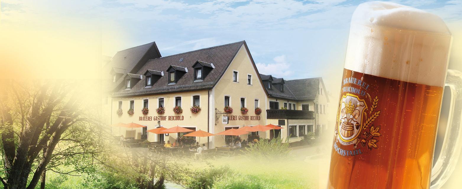 38 Wohnmobilstellplätze direkt am Brauereienweg der Weltrekordgemeinde Aufseß!
                 title=