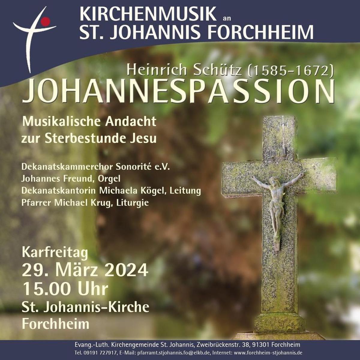 Johannispassion - Heinrich Schütz