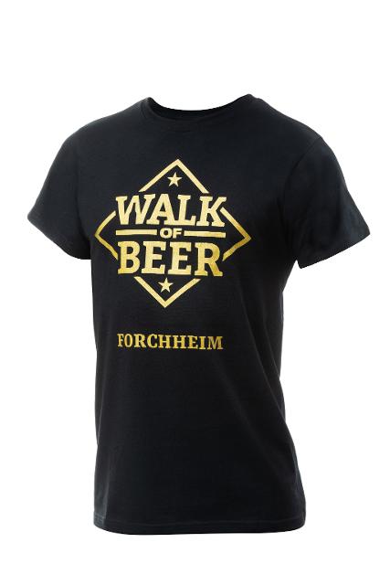 Wollen Sie den WALK OF BEER begehen? Dann statten Sie sich mit einem passenden T-Shirt aus!