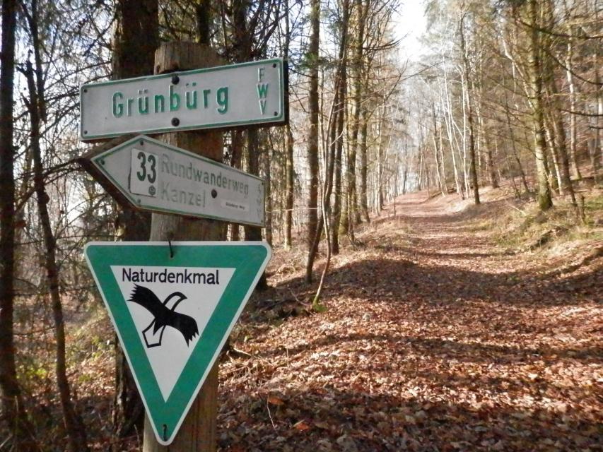 Die Grünbürg ist eine abgegangene frühmittelalterliche Befestigungsanlage oberhalb von Stadtsteinach, am FrankenwaldSteigla "Zum Forstmeistersprung" gelegen.
