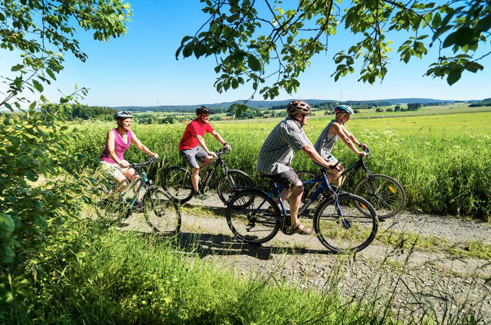 Bernd Tauer bietet seit vielen Jahren Mountainbike-Touren im Kulmbacher Land an und kennt die Gegend wie seine Westentasche.
