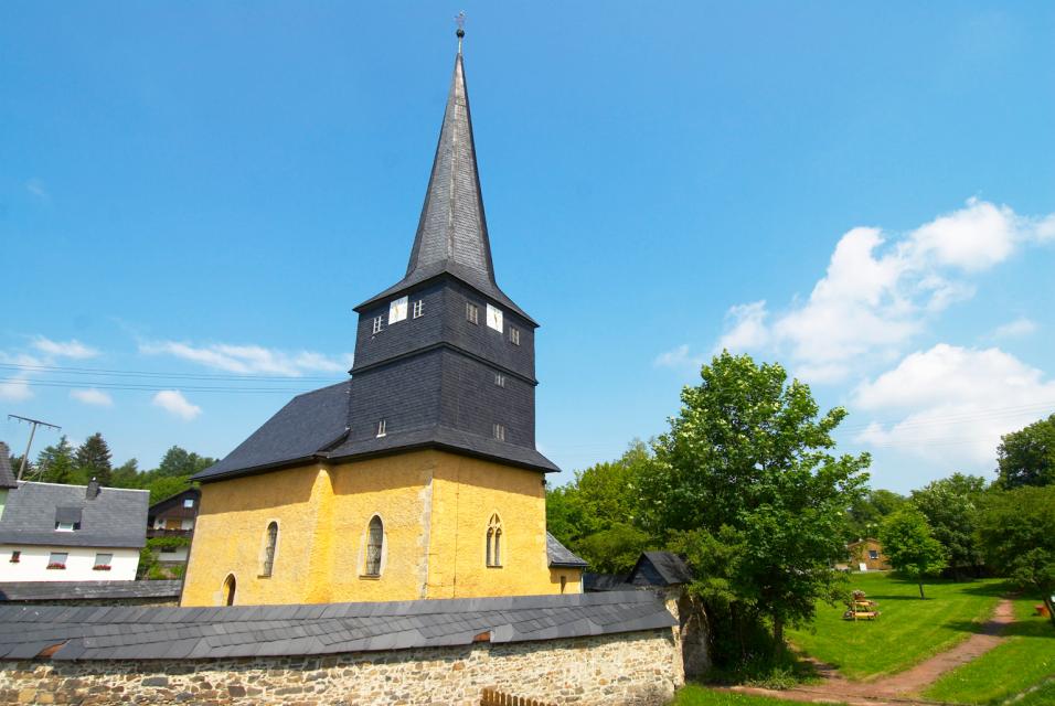 Wehrkirche aus dem Mittelalter.
                 title=