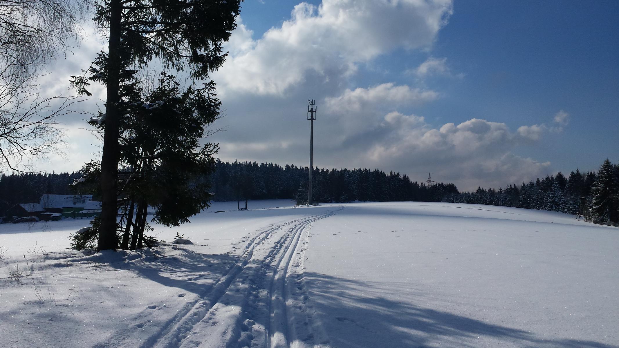 Winterimpression Frankenwald