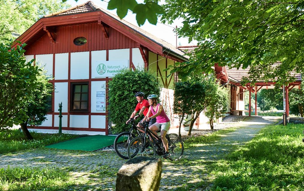 Bike-Netz Bad Steben 5: Burgen, Schlösser, Grenzerfahrung