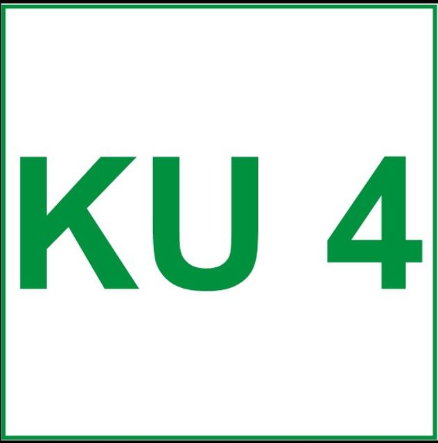 Radwegmarkierung KU 4