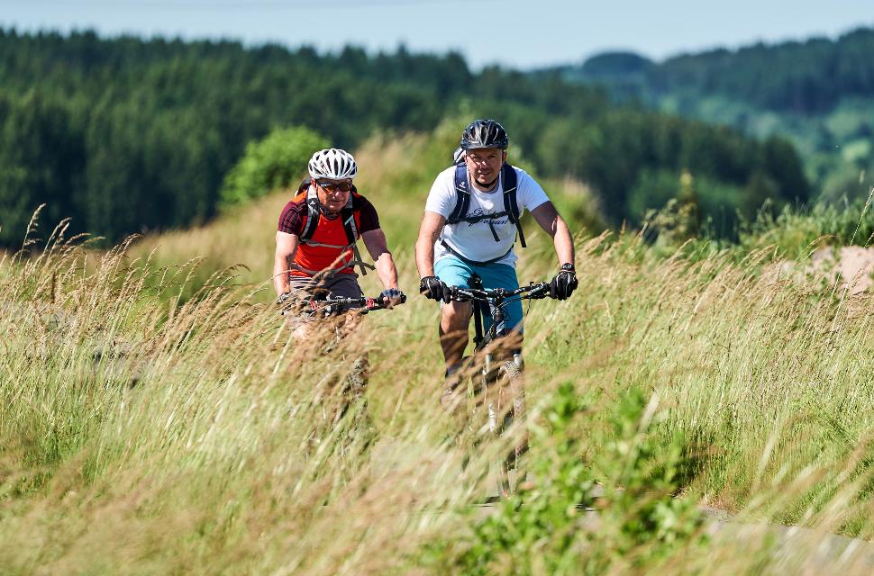Anspruchsvolle Strecke für den sportlichen Tourenradler von Bad Steben ins Höllental und durch zahlreiche kleine Dörfer wieder zurück ins Bay. Staatsbad.