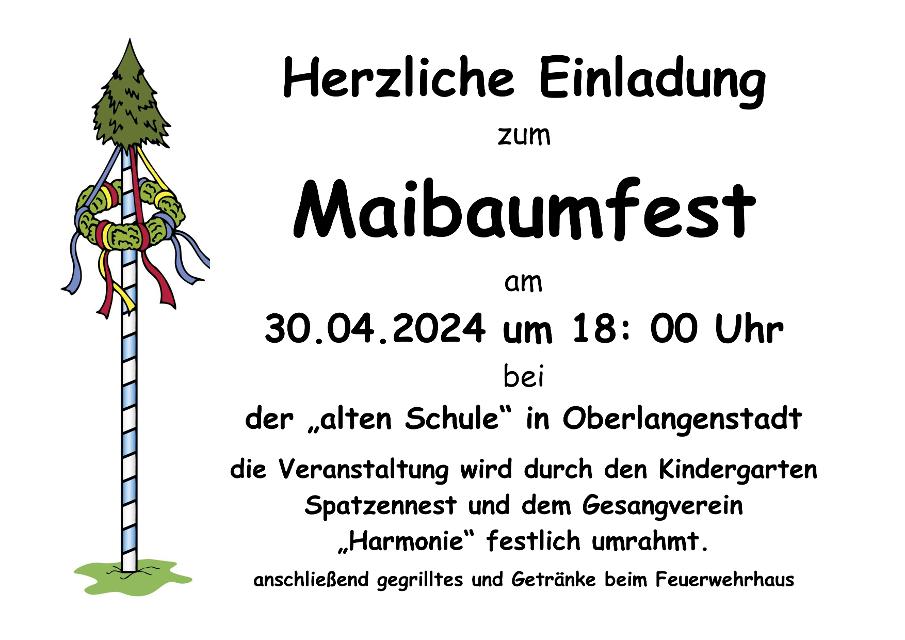 Gelebte Tradition - Maibaumfest im Frankenwald