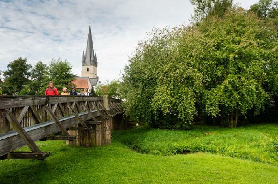 Historische Brücke in Baunach