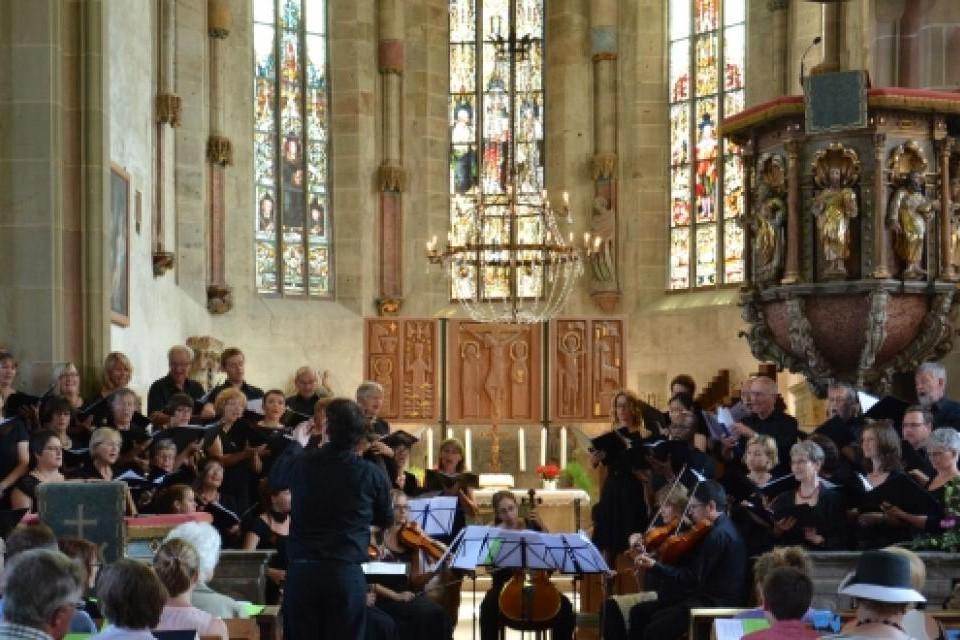 Kantorei Hassberge, Oratorienchor Würzburg,Orchester Würzburg, Leitung: Matthias Göttemann