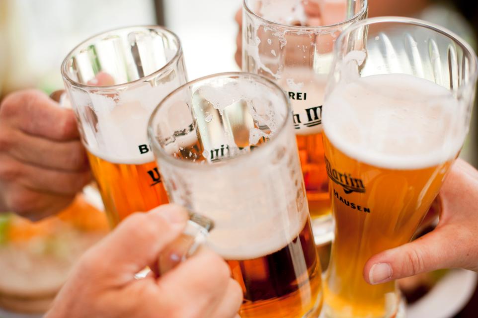 Bier aus familiengeführten Privatbrauereien wird an den Biertagen in Eltmann festlich zelebriert.