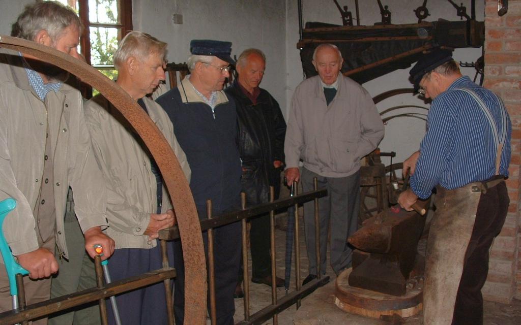 Schmiede-Vorführung im Handwerksmuseum Suhlendorf