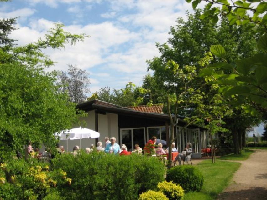 Arboretum Melzingen: Gartencafé im Arboretum