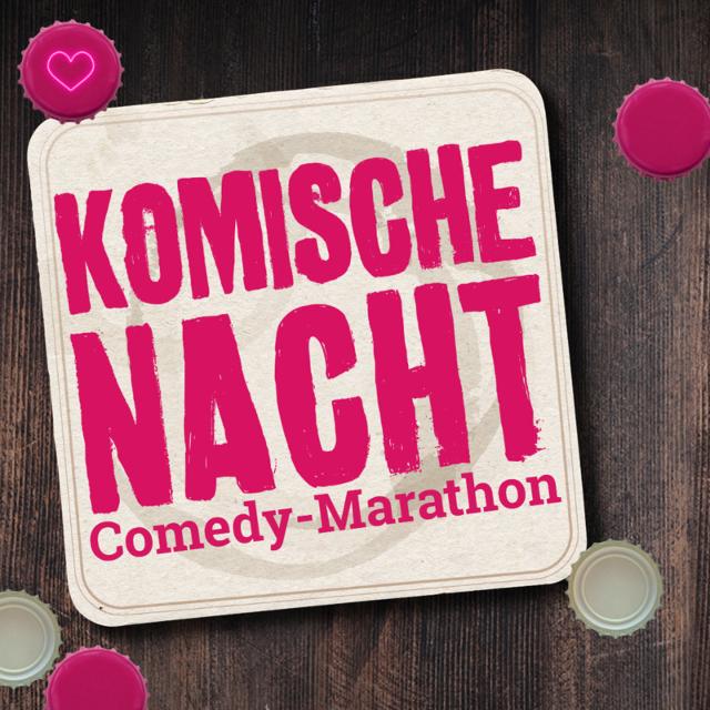 Die Komische Nacht ist eines der erfolgreichsten Live-Comedy-Formate in Deutschland. In den schönsten Cafés, Bars und Restaurants einer Stadt erleben die Gäste und ihre Freunde und Familie bei dieser beispiellosen Show einen ausgelassenen Abend - mit bester Unterhaltung durch verschiedene Comedians, Kabarettisten und andere Komiker*innen. Dabei ist keine Komische Nacht wie die andere.Der einzigartige Comedy-Marathon findet im Jubiläumsjahr 2023 bereits seit 15 Jahren überaus erfolgreich in mittlerweile über 40 deutschen Städten (u.a. in Bielefeld, Frankfurt, Hannover, Münster, Oldenburg und Lüneburg) statt.In Zusammenarbeit mit mehreren Gastronomen, präsentiert die Agentur MITUNSKANNMAN.REDEN. an einem Abend verschiedene Comedians und andere Spaßmacher*innen, die ihr Publikum abwechslungsreich und kurzweilig durch den Abend begleiten. Bekannt durch Auftritte im Quatsch Comedy Club, bei Nightwash und der Komischen Nacht, garantieren die Künstler*innen einen gelungenen Abend in geselliger Runde bei Essen und Trinken.Die Komische Nacht bietet einen bemerkenswerten Querschnitt durch die aktuelle Comedyszene in Deutschland. In jedem Laden treten an einem Abend bis zu 5 Comedians jeweils ca. 20 Minuten auf. Das Beste: Bei der Komischen Nacht müssen nicht die Besucher*innen von Lokal zu Lokal wandern, um verschiedene Comedians sehen zu können, sondern jeder Gast kauft sich eine Eintrittskarte für sein Lieblingslokal. Die Künstler*innen sind es, die von Club zu Club ziehen. Für sein Eintrittsgeld erhält man so ein abendfüllendes und hoch unterhaltsames Programm in gemütlicher Atmosphäre.