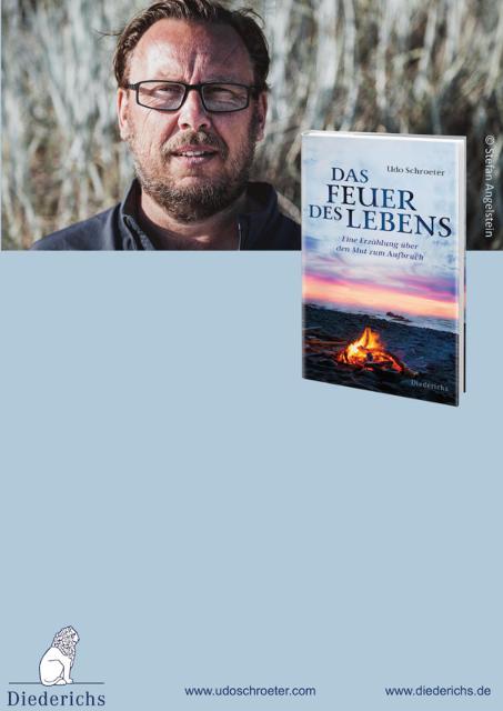 Udo Schröter ist Buchautor, Natur-Coach, Diakon und vor allem: Fischer. Geboren in Schleswig-Holstein lebt er mittlerweile auf der dänischen Insel Bornholm und hat mit 