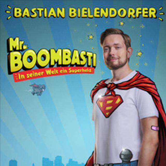 Comedian Bastian Bielendorfer ist „MR. BOOMBASTI – In seiner Welt ein Superheld“.Ab 2023 mit neuem Programm auf großer Deutschlandtour in über 50 Städten.Keine Bühne. Kein Publikum. Kein Lachen. Isolation. Ein Leben in Z...
