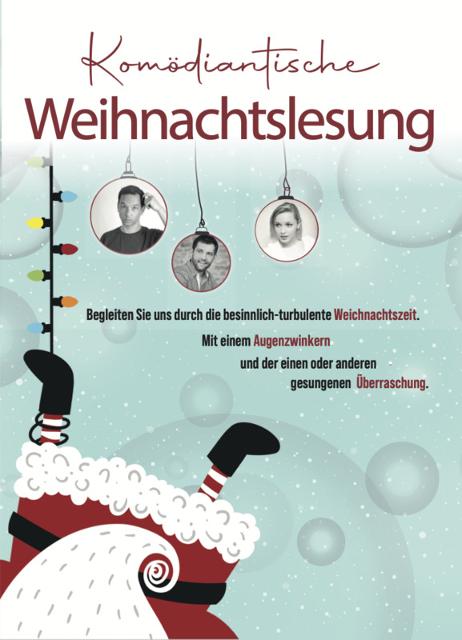 Die komödiantische und szenische Weihnachtslesung mit Texten von Hans Scheibner ist ein wahres Highlight in der Weihnachtszeit. Die Mischung aus wunderschönen Gedichten und lustigen Texten sorgt für jede Menge Spaß und Lachen. Doch auch besinnliche und anrührende Mome...