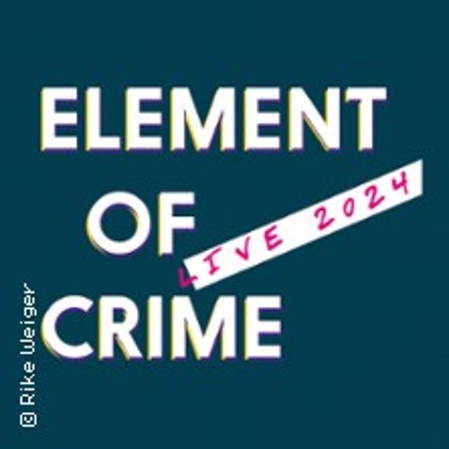 Eine Veranstaltung der Reihe Element of Crime Element of Crime Live 2024ELEMENT OF CRIME machen weiter! Nach einer fulminanten ausverkauften Tournee im Spätsommer und Herbst 2023 durch die K...