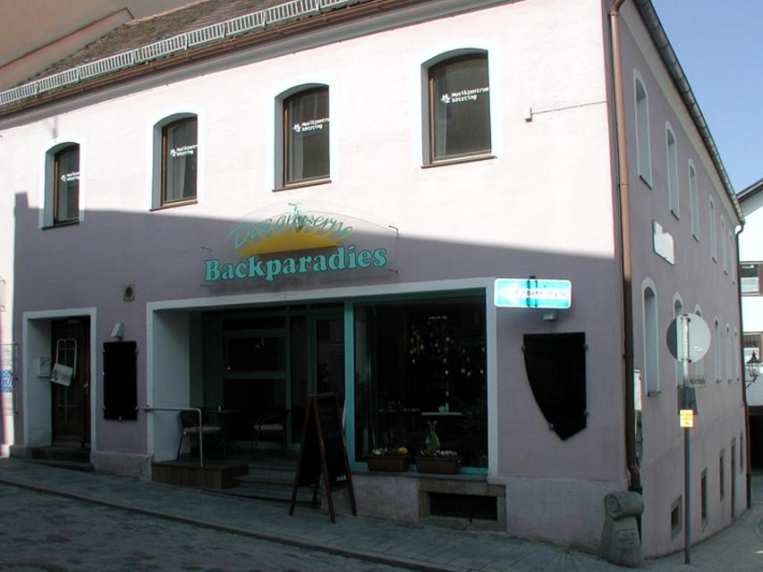 Das gläserne Backparadies in der Herrenstraße von Bad Kötzting.