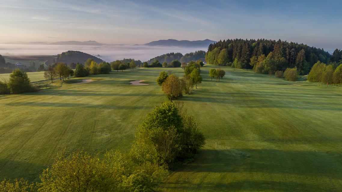 Seit 1986 gibt es die Anlage des Panorama-Golfplatzes Furth im Wald