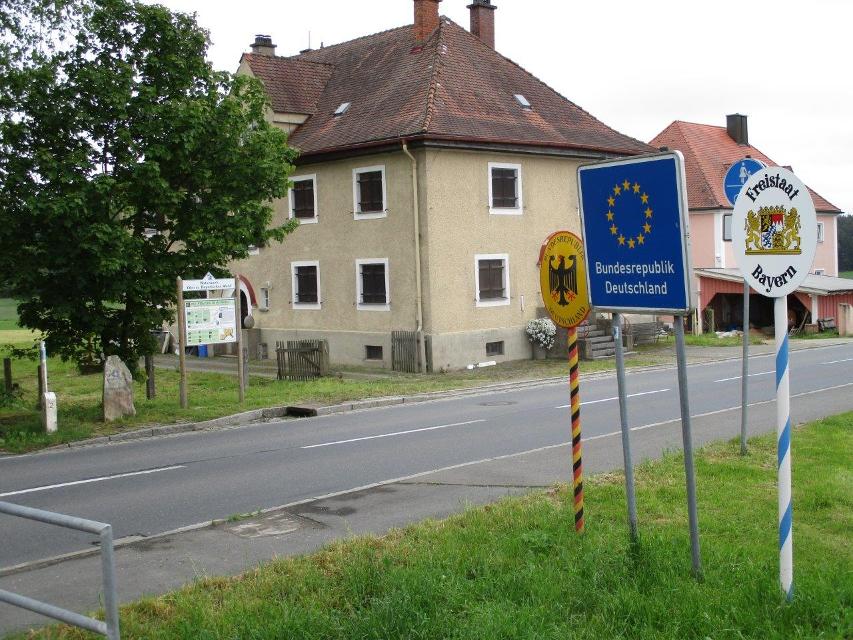 Deutsch-Tschechischer Grenzübergang Eschlkam-Vseruby