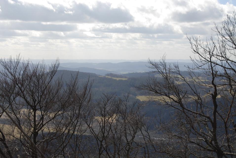 Burgruine im Böhmischen Wald und Landmarke im Naturpark Oberer Bayerischer Wald-Cesky Les
