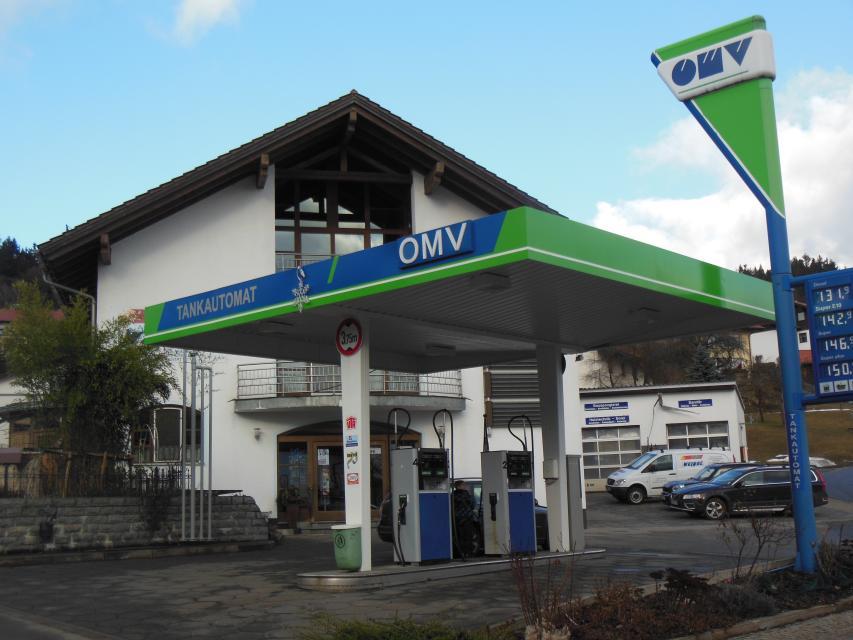 OMV Tankstelle WeindlAußerhalb der Öffnungszeiten: Tankautomat!