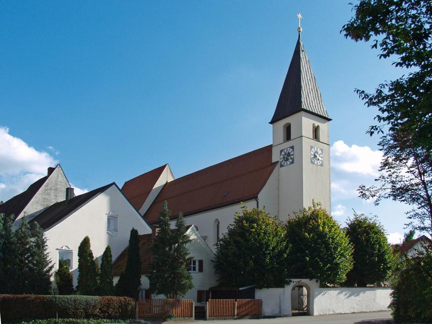 Kirche einer der ältesten Marienwallfahrten in Deutschland, mit interessanter Strom- und Übertragungslegende.