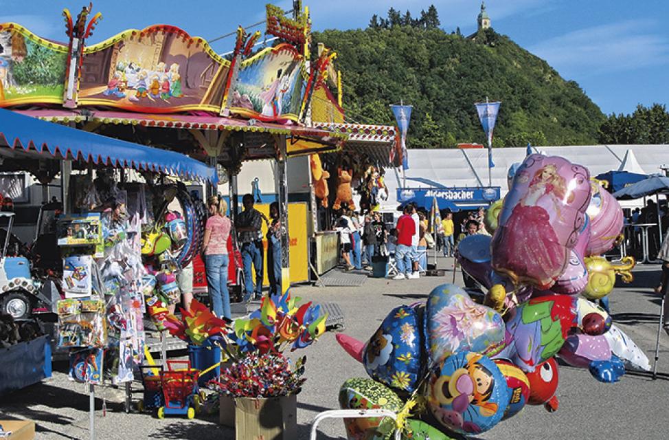 Jährlich Mitte Juli findet in der Grafenstadt Bogen das Volks- und Heimatfest statt.