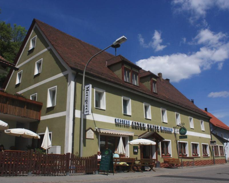 Gaststätte und Schlachtschüssel in Weigendorf / Haunritz