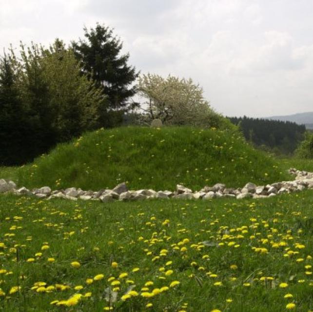 Das Grabhügelfeld wurde zwischen 1500 und 1200 vor Chr. angelegt.