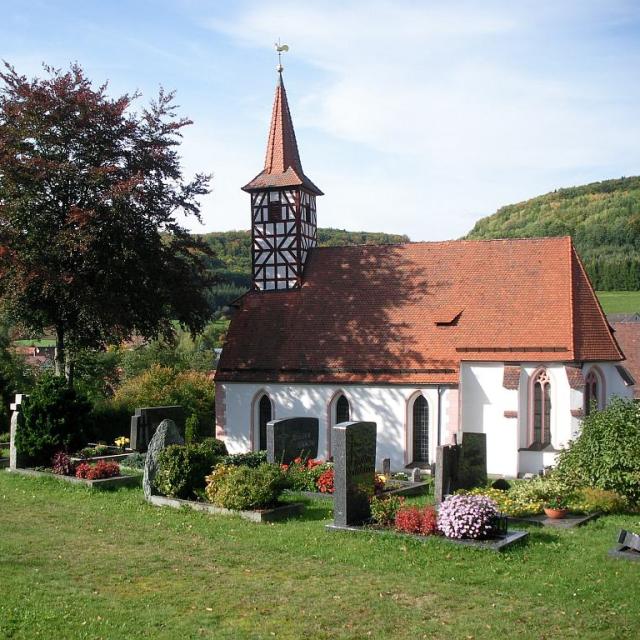 Osternoher Kirche und Hedersdorf