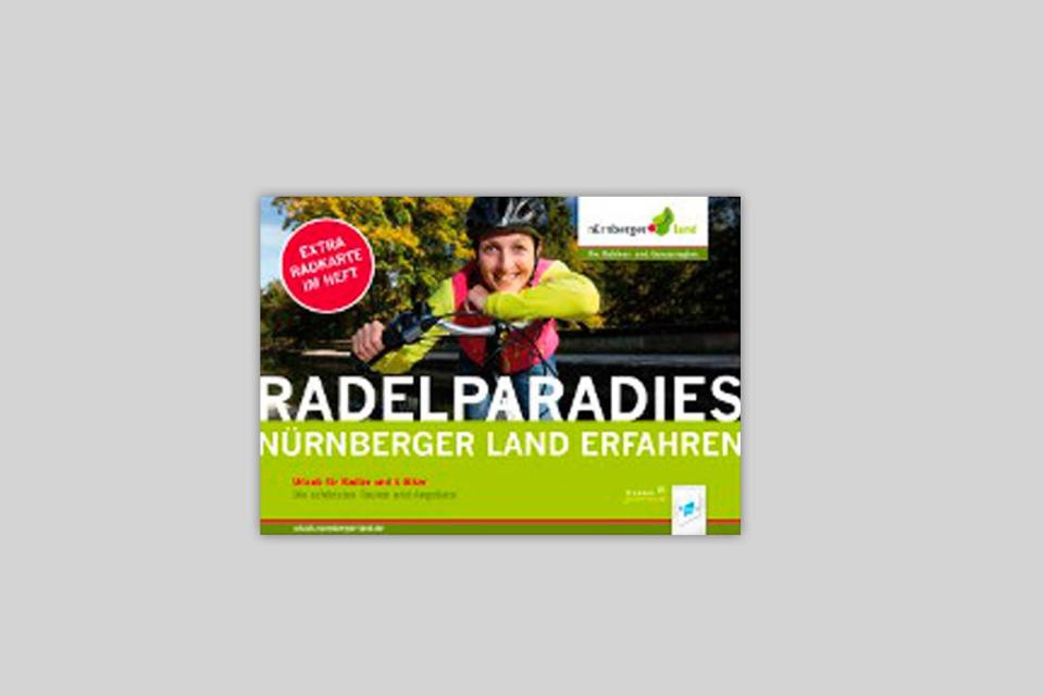 Druckfrische Erstauflage der Themenbroschüre „Radelparadies Nürnberger Land“ ist da!