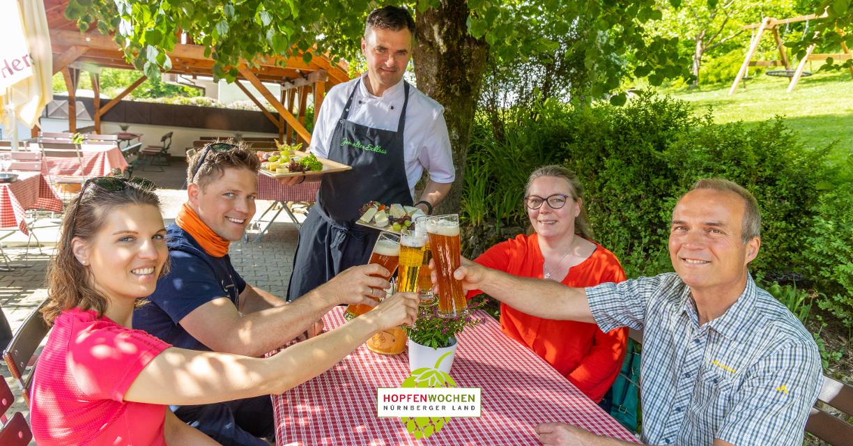 Von 10. September bis 31. Oktober finden erstmals die Hopfenwochen im Nürnberger Land statt. Hier dreht sich alles rund um die Vielfalt des „grünen Golds“.