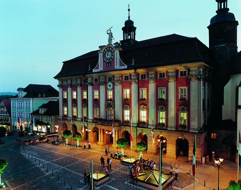 Rathaus Bad Windsheim mit Tourist Information