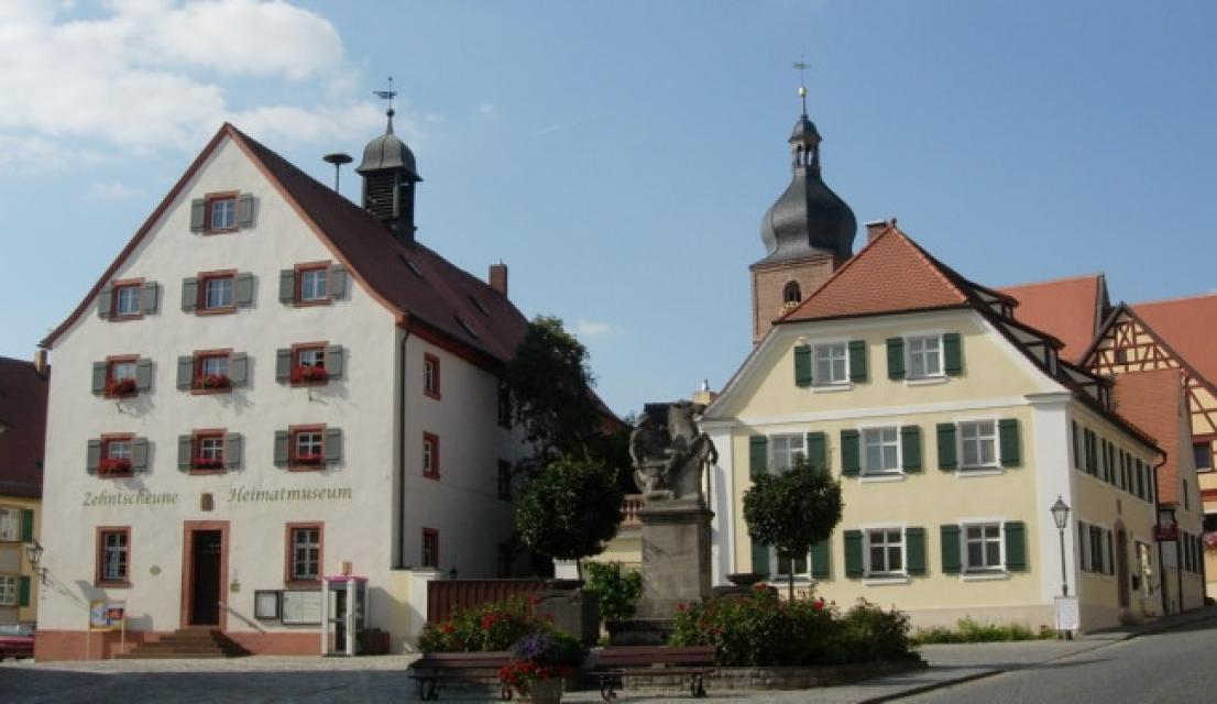 Das Museum in der historischen Zehntscheune.