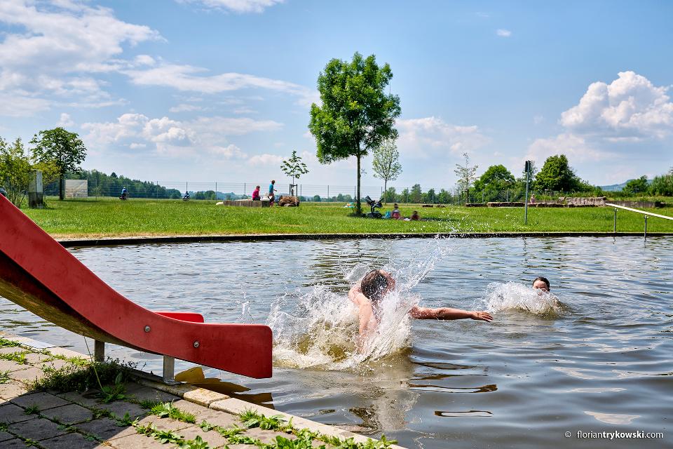 Eine Besonderheit unter den Bädern in der Region ist das Wörnitz-Flussbad in Wassertrüdingen.