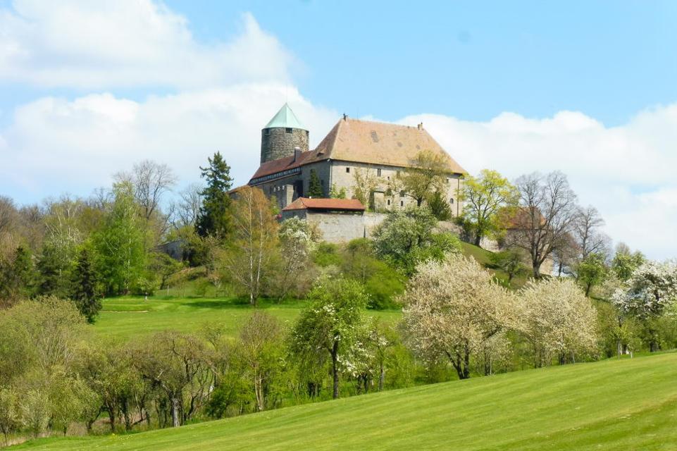 Burg Colmberg im Frühling