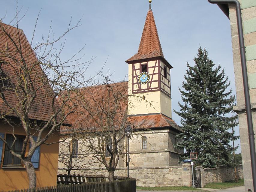 Kirchenbau aus dem 15. Jahrhundert. 