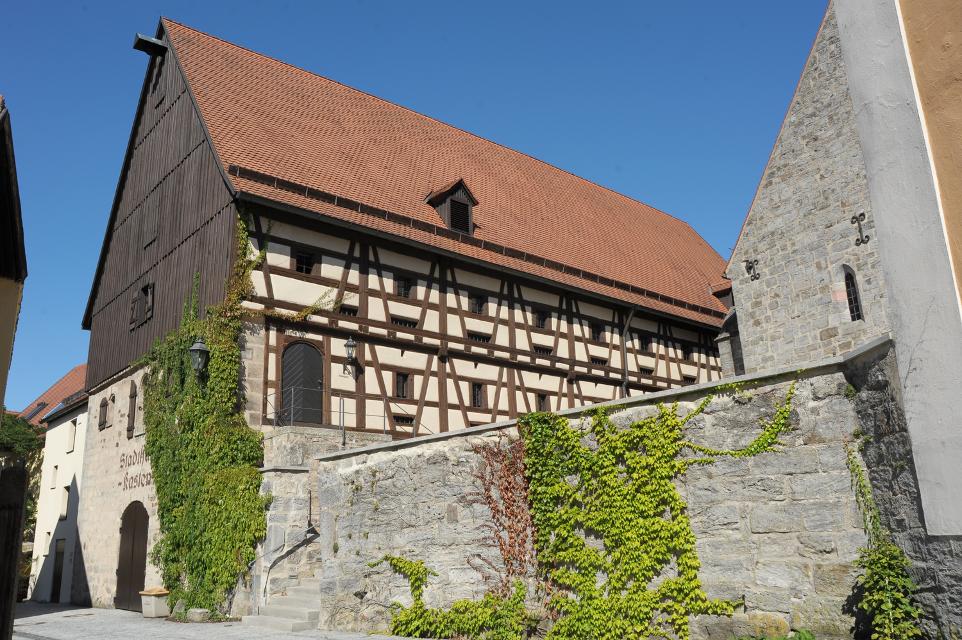 Die Historische Stadthalle Kasten in Feuchtwangen