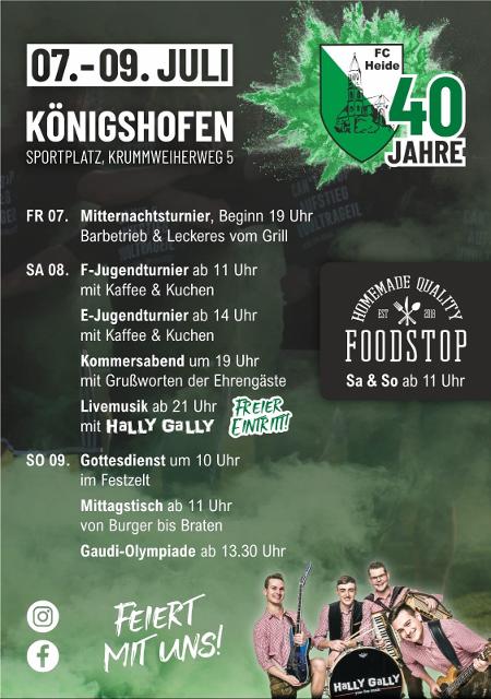 40 Jahre FC Heide Königshofen 