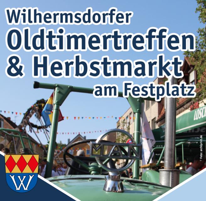 Flyer Herbstmarkt in Wilhermsdorf