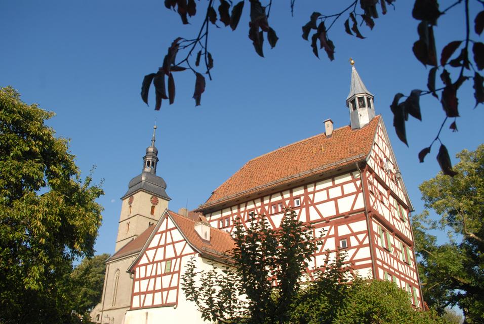 Burgbernheim Tortum und Kirche