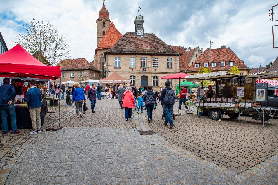 Regionalmarkt mit Hobby- und Künstlermarkt  in Langenzenn