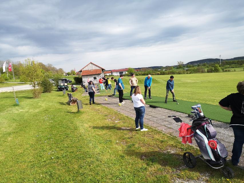 Golfen ausprobieren im Golfclub Ansbach 
                 title=