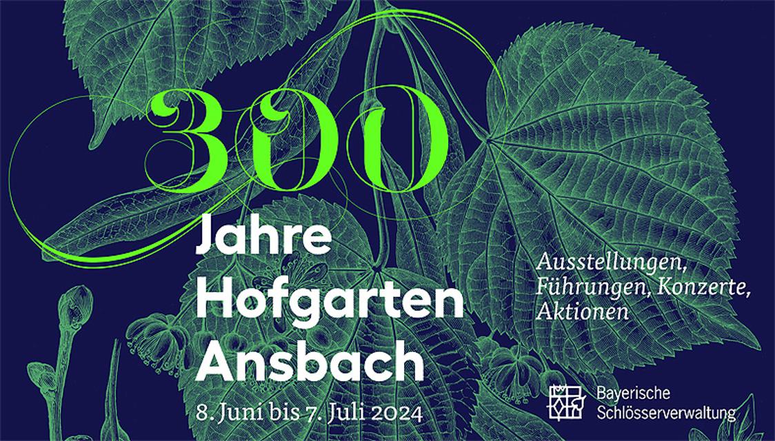 Konzert des Stadt- und Jugendblasorchesters Ansbach auf dem Parterre vor der Orangerie im Rahmen des Jubiläums 